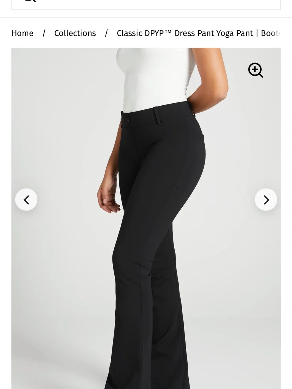 BetaBrand yoga Black Dress Pants bootcut 31” inseam NIP